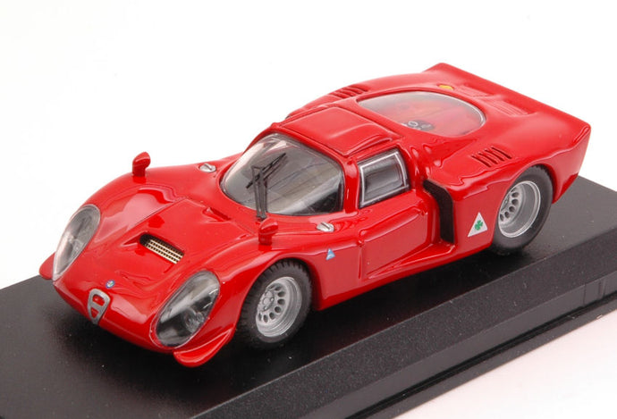 ALFA ROMEO 33.2 PROVA 1968 RED 1:43