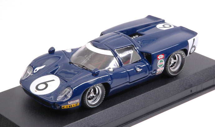 LOLA T70 MK3 N 6 24h LE MANS 1968 J.EPSTEIN - E.NELSON BLUE 1:43
