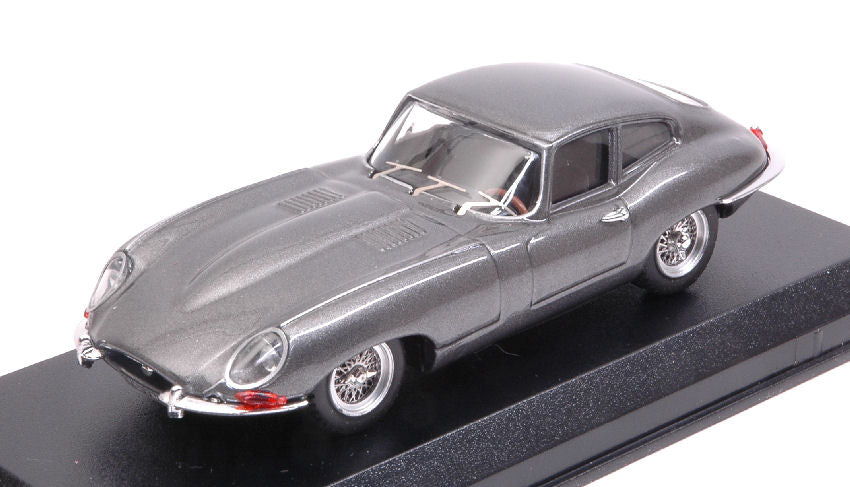 JAGUAR E-TYPE COUPE 1962 GREY GUN METAL 1:43