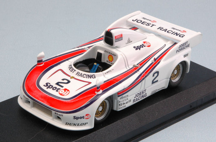 PORSCHE 908/4 TEAM JOEST RACING N 2 NURBURGRING 1981 V.MERL WHITE 1:43