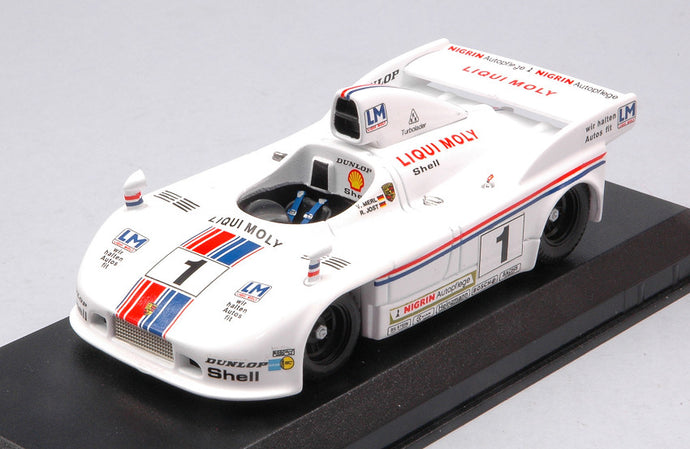 PORSCHE 908/04 SPIDER N 1 WINNER BRANDS HATCH 1979 JOST - MERL WHITE 1:43