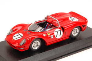 FERRARI 330 P2 SPIDER N 77 DAYTONA 1965 SURTEES - RODRIGUEZ RED 1:43