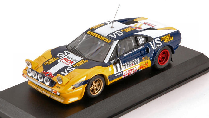FERRARI 308 GTB N.11 RALLY ISOLA D'ELBA 1980 GROSOLI-BARBAN 1:43