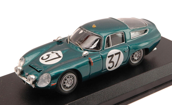 ALFA ROMEO TZ1 N 37 TEST 24h LE MANS 1964 BUSSINELLO - BISCALDI GREEN 1:43