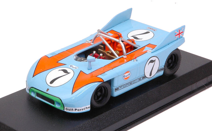 PORSCHE 908/3 SPIDER N 7 TARGA FLORIO 1971 J.SIFFERT - B.REDMAN LIGHT BLUE 1:43