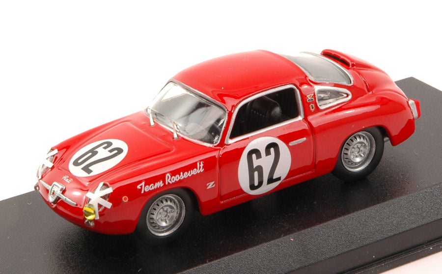 FIAT 750 ABARTH N.62 29th (2nd CLASS) 12 H SEBRING 1959 CUSSINI-CATTINI