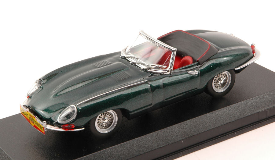 JAGUAR E SPYDER CANTAGIRO 1962 ADRIANO CELENTANO GREEN MET.1:43