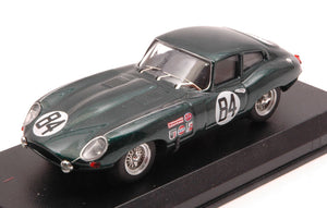 JAGUAR E-TYPE COUPE N 84 12h SEBRING 1968 RODGERS - ROBSON GREEN 1:43