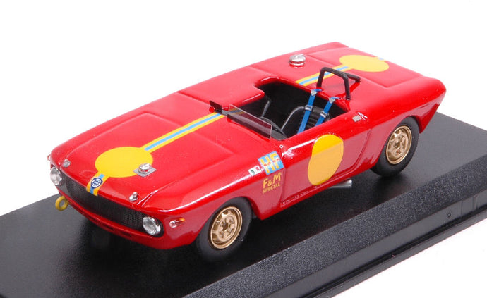 LANCIA FULVIA SPIDER SPECIAL HF N 0 PROVA 1967 RED 1:43