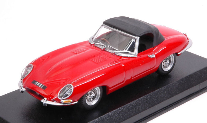 JAGUAR E-TYPE 3.8 SPIDER CABRIOLET I-SERIES 1961 - PERSONAL CAR ELTON JOHN RED 1:43