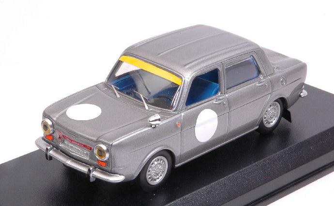 SIMCA 1150 ABARTH N 0 RALLY 1963 GREY 1:43