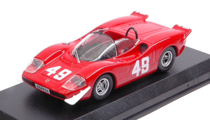 ABARTH 2000 SE N.49 2nd (WINNER CLASS) MONT VENTOUX 1969 A.MERZARIO 1:43