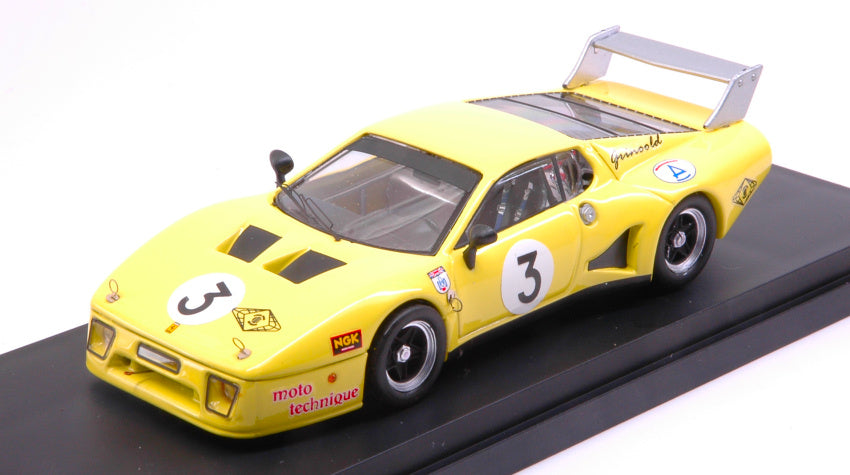 FERRARI 512BB LM N 3 1000km FUJI 1981 GRISWOLD - BOND YELLOW 1:43