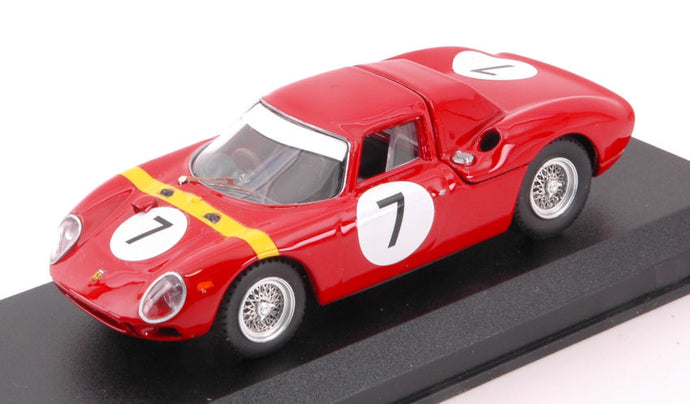 FERRARI 250LM N 7 WINNER ANGOLA LUANDA GP 1964 W.MAIRESSE RED 1:43