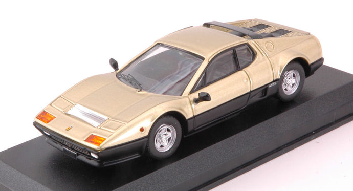 FERRARI 512BB SINGLE SAMPLE SOTHEBY'S AUCTION 2018 GOLD BLACK 1:43
