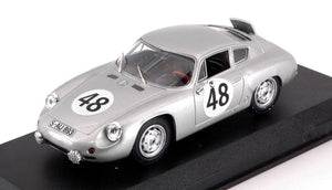 PORSCHE 356B CARRERA ABARTH N 48 7th 12h SEBRING 1962 GURNEY - HOLBERT SILVER 1:43