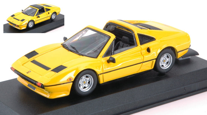 FERRARI 208 GTS TURBO SPIDER 1983 YELLOW 1:43