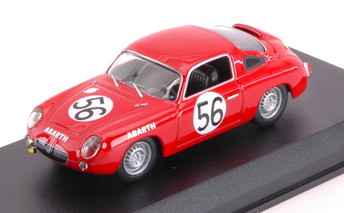 FIAT ABARTH 700 S N.56 24 H LE MANS 1961 G.BASSI-G.RIGAMONTI 1:43