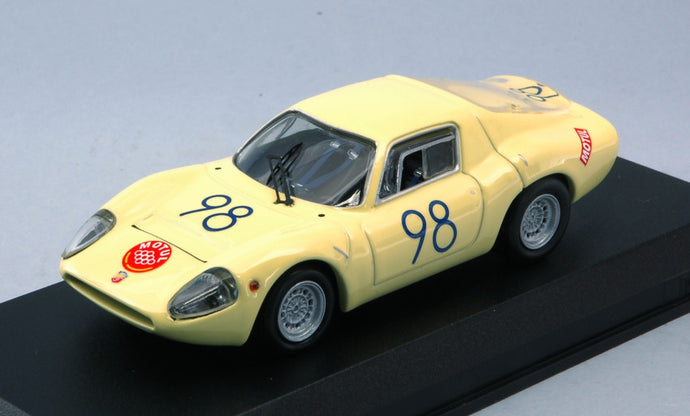 FIAT ABARTH OT1300 N 98 WINNER S1.3 CLASS TARGA FLORIO 1967 GARUFI - FERLITO YELLOW 1:43