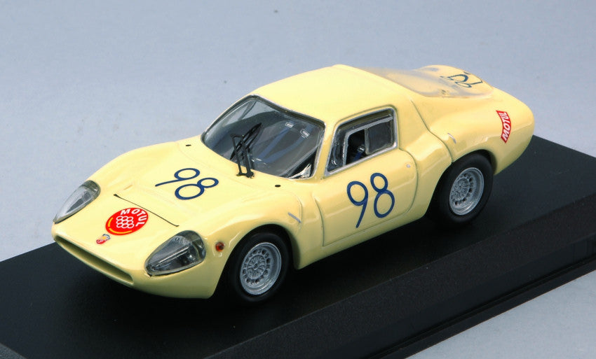 FIAT ABARTH OT1300 N 98 WINNER S1.3 CLASS TARGA FLORIO 1967 GARUFI - FERLITO YELLOW 1:43