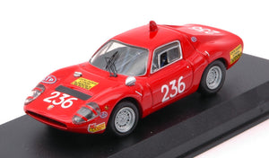 FIAT ABARTH OT1300 N 236 WINNER CLASS TARGA FLORIO 1970 GARUFI RED 1:43