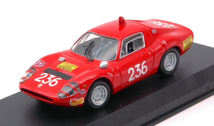 FIAT ABARTH OT1300 N 236 WINNER CLASS TARGA FLORIO 1970 GARUFI RED 1:43