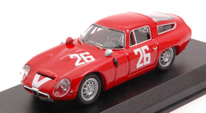 ALFA ROMEO TZ1 N 26 1000km MONZA 1965 PIANTA - SALA RED 1:43