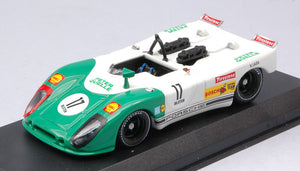 PORSCHE 908/02 FLUNDER N 17 RENNEN AACHEN NURBURGRING 1970 NIKI LAUDA WHITE GREEN 1:43