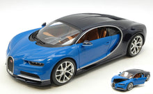 Indlæs billede til gallerivisning BUGATTI CHIRON 2016 BLUE/BLACK 1:18