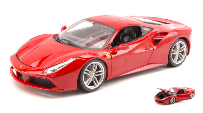 FERRARI 488 GTB COUPE 2015 RED 1:18