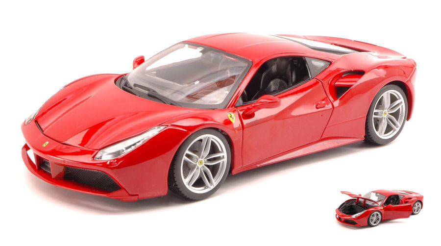 FERRARI 488 GTB COUPE 2015 RED 1:18