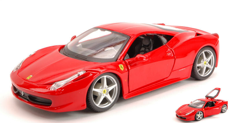 FERRARI 458 ITALIA 2009 RED 1:24