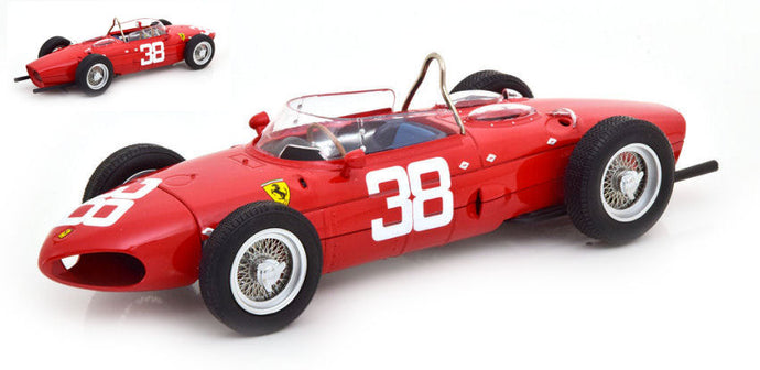 FERRARI 156 F1 SHARKNOSE PHIL HILL 1961 N.38 3rd MONACO GP 1:18