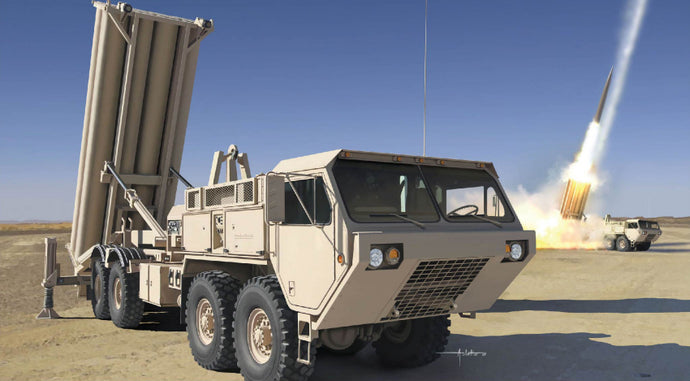 M1120 TERMINAL HIGH ALTITUDE AREA DEFENSE MISSILE LAUNCHER KIT 1:35