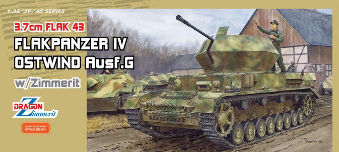 FLAKPANZER IV OSTWIND 3,7 cm FLAK 43 KIT 1:35