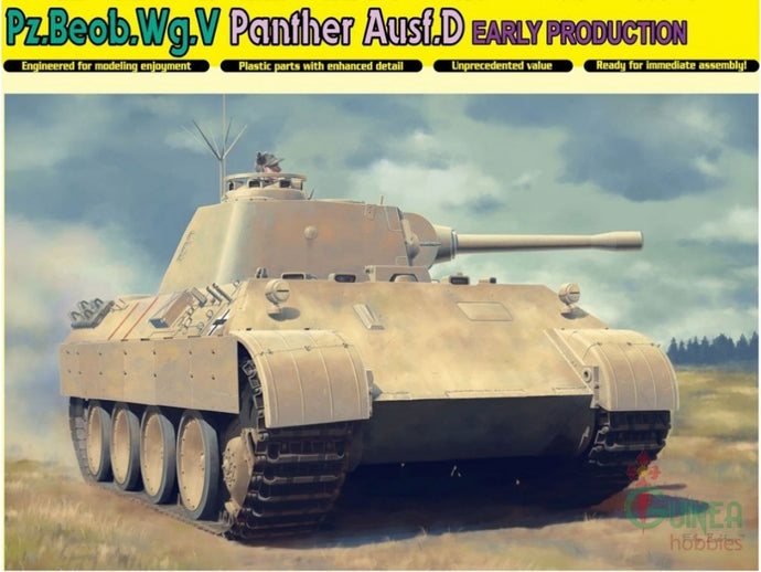 PZ.BEOB.WG.V PANTHER AUSF.D EARLY PRODUCTION KIT 1:35