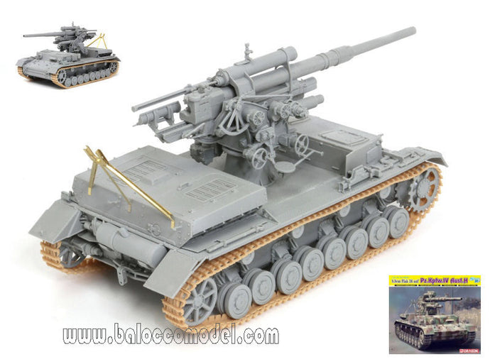 FLAK 36 88 mm PZ KPFW IV H KIT 1:35