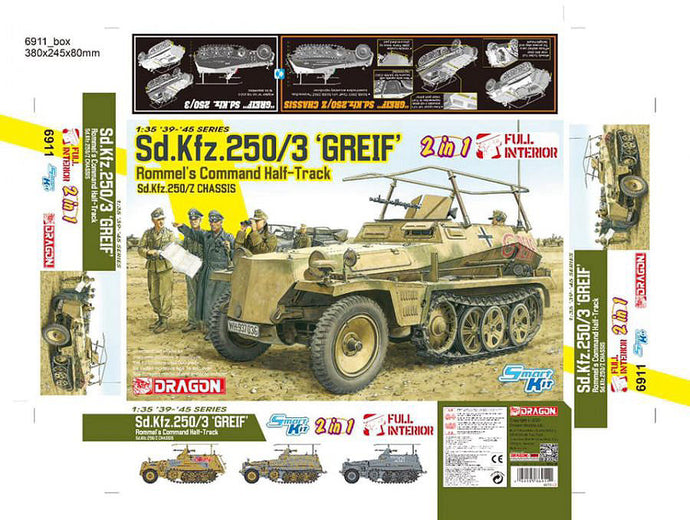 SD.KFZ.250/3 GREIF 2 IN 1 KIT 1:35