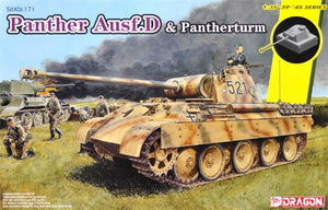 SD.KFZ.171 PANTHER AUSF.D MIT PANTHERTUM KIT 1:35