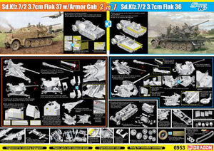 SD KFZ 3,7 cm FLAK 36/37 KIT 1:35