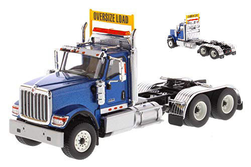 HX520 TANDEM TRACTOR BLUE 1:50