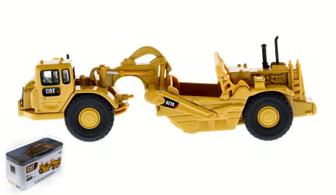 CATERPILLAR CAT627G RUSPA GOMMATA - WHEEL TRACTOR SCRAPER YELLOW BLACK 1:87