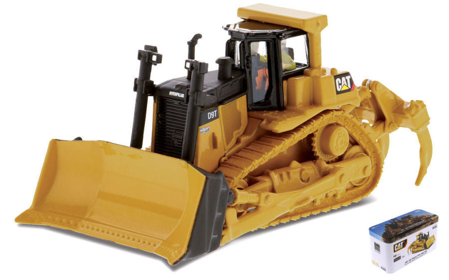 CATERPILLAR CATD9T RUSPA CINGOLATA - SCRAPER TYPE TRACTOR YELLOW BLACK 1:87