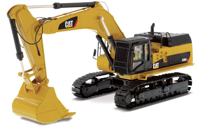 CATERPILLAR CAT347D ESCAVATORE CINGOLATO - TRACTOR HYDRAULIC EXCAVATOR SCRAPER YELLOW BLACK 1:50