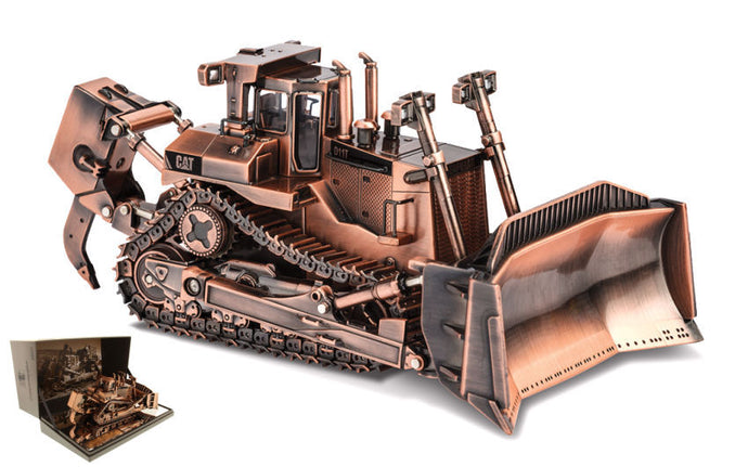 CAT D11T TRACK TYPE TRACTOR COPPER FINISH 1:50