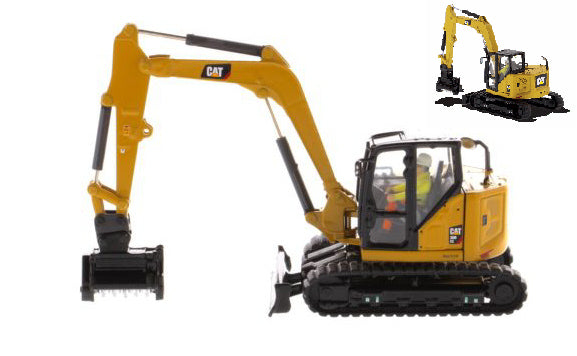 CATERPILLAR CAT309 CR SB ESCAVATORE CINGOLATO - TRACTOR HYDRAULIC MINI EXCAVATOR YELLOW BLACK 1:50