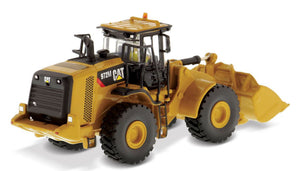 CATERPILLAR CAT972M RUSPA GOMMATA - SCRAPER TRACTOR WHEEL LOADER YELLOW BLACK 1:87