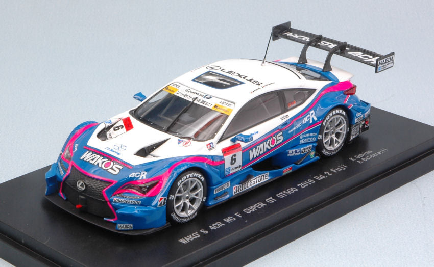 LEXUS RC F N.6 5th FUJI SUPER GT 500 2016 K.OSHIMA-A.CALDARELLI 1:43