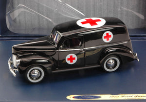 FORD PANEL VAN RED CROSS 1935 1:43