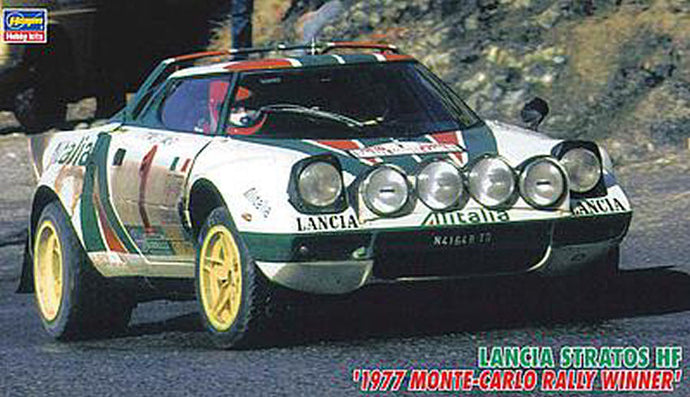 LANCIA STRATOS HF N.1 WINNER MONTE CARLO 1977 S.MUNARI-S.MAIGA KIT 1:24